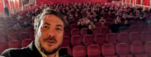 Bei der Premiere von "Kilimandscharo - diesmal mit Krücken" auf den Filmtagen in Oberschwaben